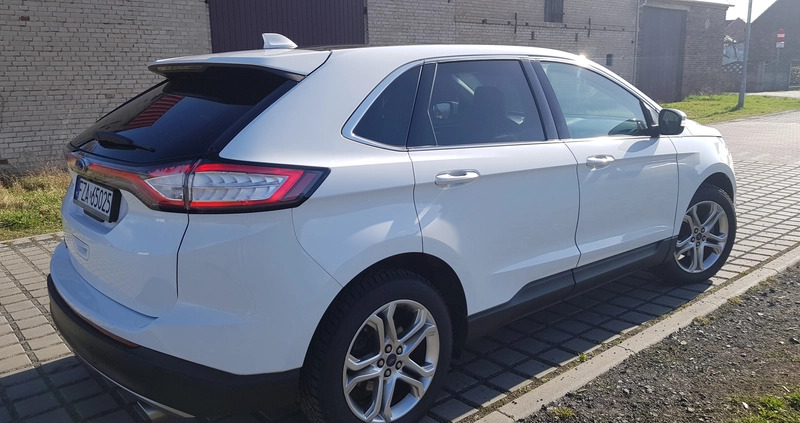 Ford EDGE cena 96900 przebieg: 124000, rok produkcji 2017 z Góra małe 379